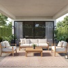image:imageNourison Home Positano Jute 5 x 7 Area Rug  Easy Clean Non Shedding Bed Room Living Room Dining Room Kitchen 5 x 7Beige