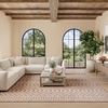 image:imageNourison Home Positano Jute 5 x 7 Area Rug  Easy Clean Non Shedding Bed Room Living Room Dining Room Kitchen 5 x 7Beige