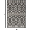 image:imageNourison Home Positano Jute 5 x 7 Area Rug  Easy Clean Non Shedding Bed Room Living Room Dining Room Kitchen 5 x 7Black
