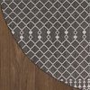 image:imageNourison Home Positano Jute 5 x 7 Area Rug  Easy Clean Non Shedding Bed Room Living Room Dining Room Kitchen 5 x 7Black