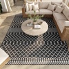 image:imageNourison Home Positano Jute 5 x 7 Area Rug  Easy Clean Non Shedding Bed Room Living Room Dining Room Kitchen 5 x 7Black