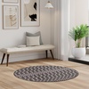 image:imageNourison Home Positano Jute 5 x 7 Area Rug  Easy Clean Non Shedding Bed Room Living Room Dining Room Kitchen 5 x 7Black