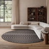 image:imageNourison Home Positano Jute 5 x 7 Area Rug  Easy Clean Non Shedding Bed Room Living Room Dining Room Kitchen 5 x 7Black