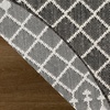 image:imageNourison Home Positano Jute 5 x 7 Area Rug  Easy Clean Non Shedding Bed Room Living Room Dining Room Kitchen 5 x 7Black