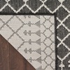 image:imageNourison Home Positano Jute 5 x 7 Area Rug  Easy Clean Non Shedding Bed Room Living Room Dining Room Kitchen 5 x 7Black