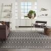 image:imageNourison Home Positano Jute 5 x 7 Area Rug  Easy Clean Non Shedding Bed Room Living Room Dining Room Kitchen 5 x 7Black