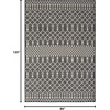 image:imageNourison Home Positano Jute 5 x 7 Area Rug  Easy Clean Non Shedding Bed Room Living Room Dining Room Kitchen 5 x 7Black