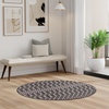 image:imageNourison Home Positano Jute 5 x 7 Area Rug  Easy Clean Non Shedding Bed Room Living Room Dining Room Kitchen 5 x 7Black