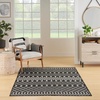 image:imageNourison Home Positano Jute 5 x 7 Area Rug  Easy Clean Non Shedding Bed Room Living Room Dining Room Kitchen 5 x 7Black