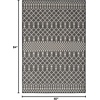 image:imageNourison Home Positano Jute 5 x 7 Area Rug  Easy Clean Non Shedding Bed Room Living Room Dining Room Kitchen 5 x 7Black