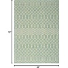 image:imageNourison Home Positano Jute 5 x 7 Area Rug  Easy Clean Non Shedding Bed Room Living Room Dining Room Kitchen 5 x 7Blue Green