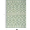 image:imageNourison Home Positano Jute 5 x 7 Area Rug  Easy Clean Non Shedding Bed Room Living Room Dining Room Kitchen 5 x 7Blue Green
