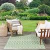 image:imageNourison Home Positano Jute 5 x 7 Area Rug  Easy Clean Non Shedding Bed Room Living Room Dining Room Kitchen 5 x 7Blue Green