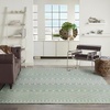 image:imageNourison Home Positano Jute 5 x 7 Area Rug  Easy Clean Non Shedding Bed Room Living Room Dining Room Kitchen 5 x 7Blue Green
