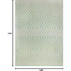 image:imageNourison Home Positano Jute 5 x 7 Area Rug  Easy Clean Non Shedding Bed Room Living Room Dining Room Kitchen 5 x 7Blue Green