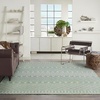 image:imageNourison Home Positano Jute 5 x 7 Area Rug  Easy Clean Non Shedding Bed Room Living Room Dining Room Kitchen 5 x 7Blue Green