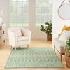 image:imageNourison Home Positano Jute 5 x 7 Area Rug  Easy Clean Non Shedding Bed Room Living Room Dining Room Kitchen 5 x 7Blue Green