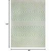 image:imageNourison Home Positano Jute 5 x 7 Area Rug  Easy Clean Non Shedding Bed Room Living Room Dining Room Kitchen 5 x 7Blue Green