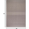 image:imageNourison Home Positano Jute 5 x 7 Area Rug  Easy Clean Non Shedding Bed Room Living Room Dining Room Kitchen 5 x 7Charcoal