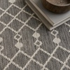 image:imageNourison Home Positano Jute 5 x 7 Area Rug  Easy Clean Non Shedding Bed Room Living Room Dining Room Kitchen 5 x 7Charcoal