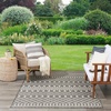 image:imageNourison Home Positano Jute 5 x 7 Area Rug  Easy Clean Non Shedding Bed Room Living Room Dining Room Kitchen 5 x 7Charcoal