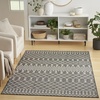 image:imageNourison Home Positano Jute 5 x 7 Area Rug  Easy Clean Non Shedding Bed Room Living Room Dining Room Kitchen 5 x 7Charcoal