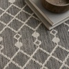 image:imageNourison Home Positano Jute 5 x 7 Area Rug  Easy Clean Non Shedding Bed Room Living Room Dining Room Kitchen 5 x 7Charcoal