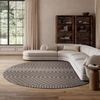 image:imageNourison Home Positano Jute 5 x 7 Area Rug  Easy Clean Non Shedding Bed Room Living Room Dining Room Kitchen 5 x 7Charcoal