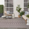 image:imageNourison Home Positano Jute 5 x 7 Area Rug  Easy Clean Non Shedding Bed Room Living Room Dining Room Kitchen 5 x 7Charcoal