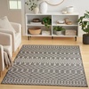 image:imageNourison Home Positano Jute 5 x 7 Area Rug  Easy Clean Non Shedding Bed Room Living Room Dining Room Kitchen 5 x 7Charcoal