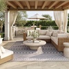 image:imageNourison Home Positano Jute 5 x 7 Area Rug  Easy Clean Non Shedding Bed Room Living Room Dining Room Kitchen 5 x 7Charcoal