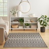 image:imageNourison Home Positano Jute 5 x 7 Area Rug  Easy Clean Non Shedding Bed Room Living Room Dining Room Kitchen 5 x 7Charcoal