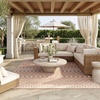 image:imageNourison Home Positano Jute 5 x 7 Area Rug  Easy Clean Non Shedding Bed Room Living Room Dining Room Kitchen 5 x 7Jute