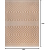 image:imageNourison Home Positano Jute 5 x 7 Area Rug  Easy Clean Non Shedding Bed Room Living Room Dining Room Kitchen 5 x 7Jute