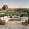 image:imageNourison Home Positano Jute 5 x 7 Area Rug  Easy Clean Non Shedding Bed Room Living Room Dining Room Kitchen 5 x 7Jute