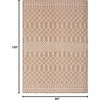 image:imageNourison Home Positano Jute 5 x 7 Area Rug  Easy Clean Non Shedding Bed Room Living Room Dining Room Kitchen 5 x 7Jute