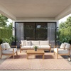 image:imageNourison Home Positano Jute 5 x 7 Area Rug  Easy Clean Non Shedding Bed Room Living Room Dining Room Kitchen 5 x 7Jute