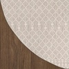 image:imageNourison Home Positano Jute 5 x 7 Area Rug  Easy Clean Non Shedding Bed Room Living Room Dining Room Kitchen 5 x 7Light Grey