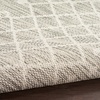 image:imageNourison Home Positano Jute 5 x 7 Area Rug  Easy Clean Non Shedding Bed Room Living Room Dining Room Kitchen 5 x 7Light Grey