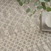 image:imageNourison Home Positano Jute 5 x 7 Area Rug  Easy Clean Non Shedding Bed Room Living Room Dining Room Kitchen 5 x 7Light Grey