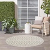 image:imageNourison Home Positano Jute 5 x 7 Area Rug  Easy Clean Non Shedding Bed Room Living Room Dining Room Kitchen 5 x 7Light Grey