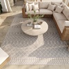 image:imageNourison Home Positano Jute 5 x 7 Area Rug  Easy Clean Non Shedding Bed Room Living Room Dining Room Kitchen 5 x 7Light Grey