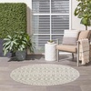 image:imageNourison Home Positano Jute 5 x 7 Area Rug  Easy Clean Non Shedding Bed Room Living Room Dining Room Kitchen 5 x 7Light Grey