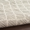 image:imageNourison Home Positano Jute 5 x 7 Area Rug  Easy Clean Non Shedding Bed Room Living Room Dining Room Kitchen 5 x 7Light Grey