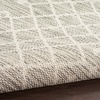 image:imageNourison Home Positano Jute 5 x 7 Area Rug  Easy Clean Non Shedding Bed Room Living Room Dining Room Kitchen 5 x 7Light Grey