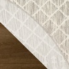 image:imageNourison Home Positano Jute 5 x 7 Area Rug  Easy Clean Non Shedding Bed Room Living Room Dining Room Kitchen 5 x 7Light Grey