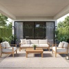 image:imageNourison Home Positano Jute 5 x 7 Area Rug  Easy Clean Non Shedding Bed Room Living Room Dining Room Kitchen 5 x 7Light Grey