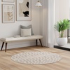 image:imageNourison Home Positano Jute 5 x 7 Area Rug  Easy Clean Non Shedding Bed Room Living Room Dining Room Kitchen 5 x 7Light Grey