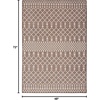 image:imageNourison Home Positano Jute 5 x 7 Area Rug  Easy Clean Non Shedding Bed Room Living Room Dining Room Kitchen 5 x 7Natural