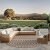 image:imageNourison Home Positano Jute 5 x 7 Area Rug  Easy Clean Non Shedding Bed Room Living Room Dining Room Kitchen 5 x 7Natural